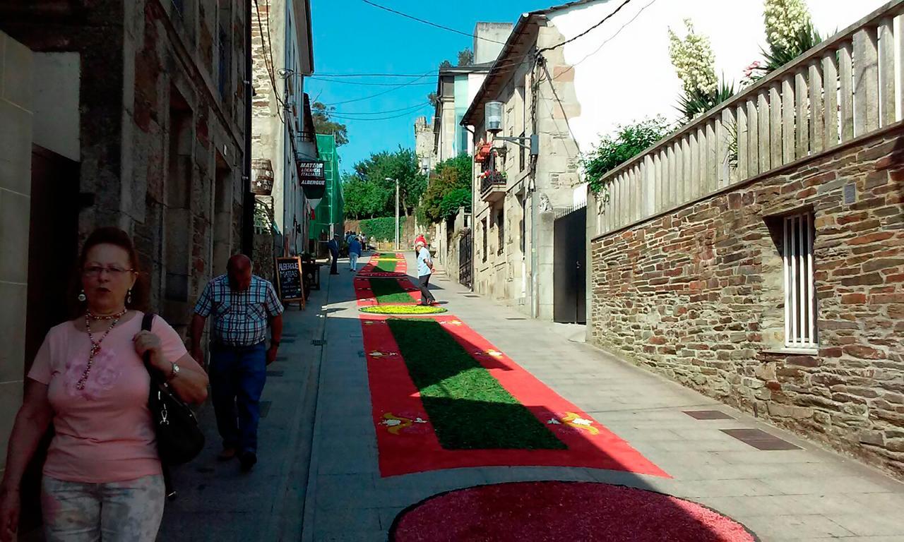 Pension Y Albergue Matias Locanda Sarria Bagian luar foto